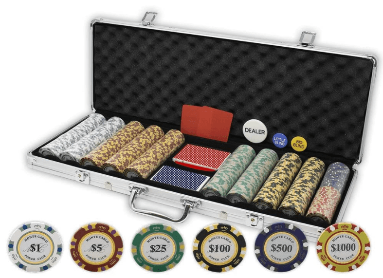 Monte Carlo best poker chip set
