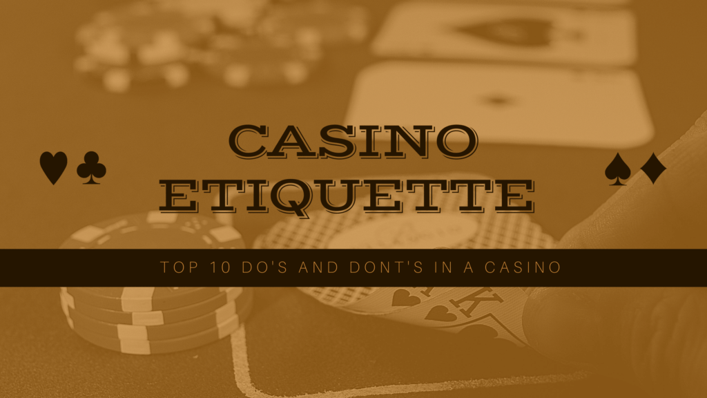 casino eTiquette