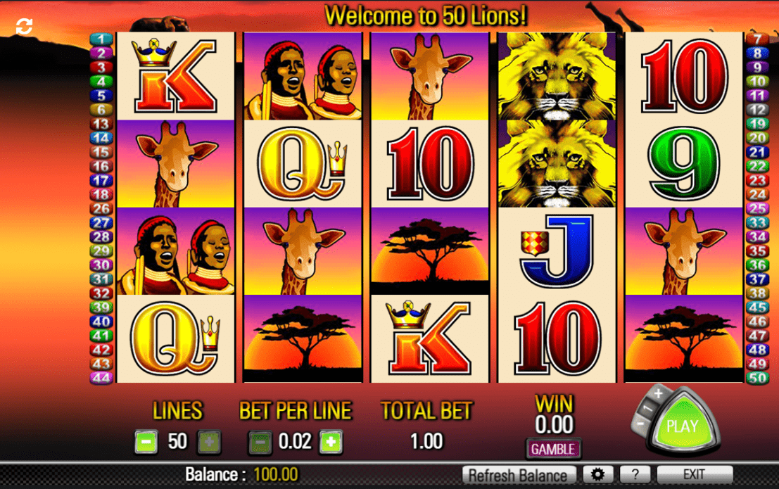 Lions slot - best video slots online